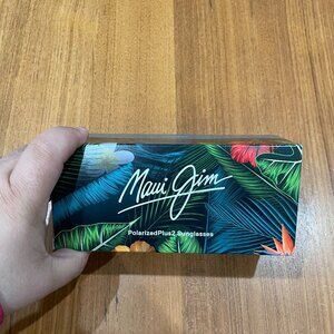 Maui Jim Lighthouse Polarized Rectangular Sunglasses, Rootbeer/Hcl Bronze 407-02